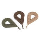 Carp Fishing Flat Pear Leads Dark Sinker Muddy Smooth Casting Pear Lead Wei A2F6