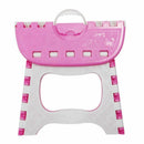 Plastic Folding 6 Type Thicken Step Portable Child Stools (pink) 24.5*19*17