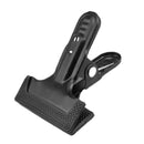 Pack of 8 Backdrop Clamps for Photography Paper Photo Clips, Steel 4 Inch Black