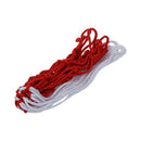 All-Weather Standard Match Basketball Net Red and White Y7B9