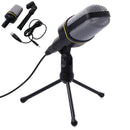USB Condenser Microphone Set Tripod Studio Recording Podcast Audio Broadcast