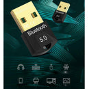 Bluetooth 5.0 USB Dongle Adapter - Wireless Bluetooth Transmitter Receiver for