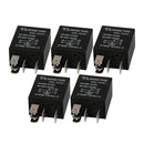 5 Pieces Universal 5 Pin Replacement 20A/30A Relay Relays for Horn Headlight