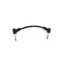 Hot Right 6" Rght Angle 1/4 Mono Guitar Effect Pedal Board Cable Patch Cord New