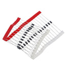 30PCS UF4007 diode fast recovery diodes 1000V 1A DO-41 mic  Gn