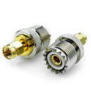 3pcs SMA Male to UHF SO-239 SO239 Female Jack Plug Connector RF Coaxial A CQT
