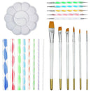 20 Pcs Mandala Rock Dotting Tools Nail Art Painting Tools Set For Art Craft
