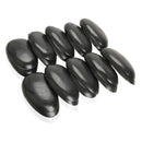 10 Pairs Black Plastic Hairdressing Dye Coloring Ear Cover Shield Protector A