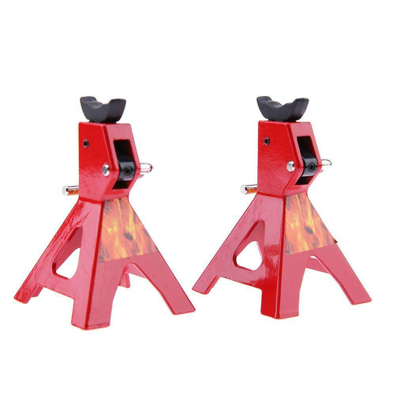 2pcs Simulation 6Ton Scale Jack for Axial SCX10 TAMIYA CC01 RC Truck Toys