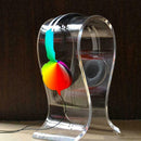 Clear Crystal Acrylic Headphone Stand Headset Desk J6L4 S1T9 Hanger Gift Di Q0H4