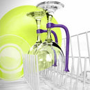 4Pcs Flexible Dishwasher Silicone Glass Bracket Creative Wine Hanging Bar T X7T8