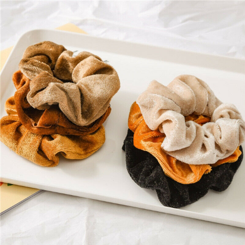 36 Pcs Velvet Elastic Hair Bands Scrunchy Women Girls Hair Accessories Hair R BX