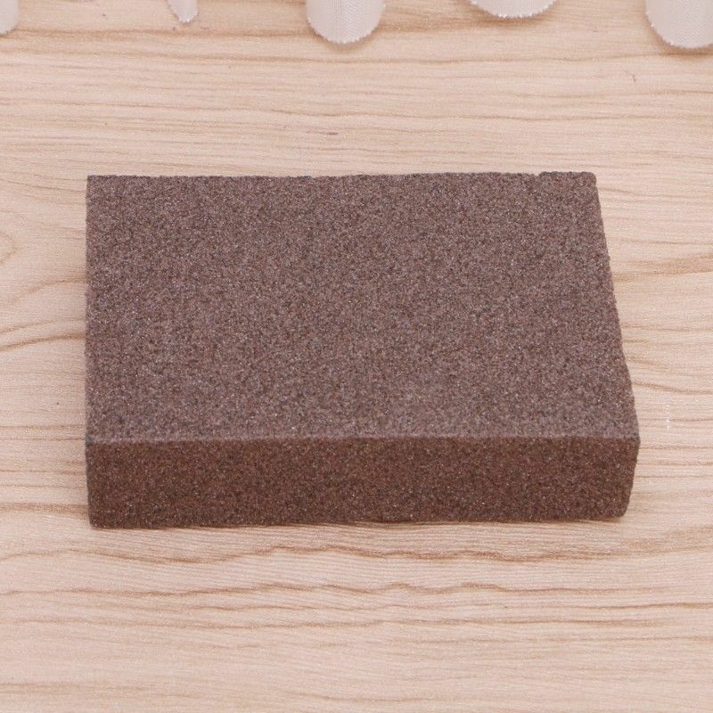 Carborundum Kitchen Clean Rub Pot Rust Focal Stains Cleaning Sponge Brush Tool