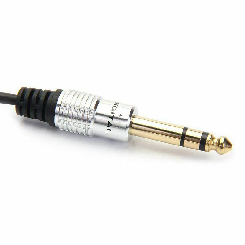 1/4 inch to 3.5mm Stereo Adapter Cable 6.35mm TRS Male to 3.5mm Female Quar Q7U6