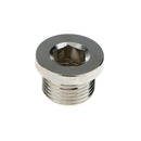 New Electroplated Nickel Hex Bolt Bung Plug for O2 Oxygen Sensor M18x1.5 Thread