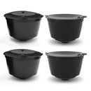 i cafilas 6 pcs Refillable Capsules Reusable Replacement Coffee Pod Coffee