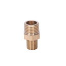 18.5mm Long 1/4 inch PT 1/8inch PT Hex External Nipple Reduce Connector Con G6E4