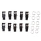 Female Jack / Jack 10Pcs 6.35mm / 6.35mm 3Pins Stereo Microphone