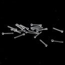 20 Pieces Acrylic Nose Studs Rings Body Piercing Jewelry Lip Ear Labret 18G
