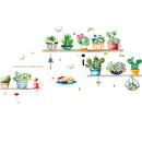 Cactus Potted Living Room Bedroom TV Background Self-adhesive Wall Stickers BX