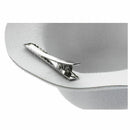 Women's Mini Hat Fascinator Burlesque hairpin Mode white
