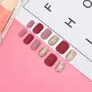 24pcs  French False Nails Art Acrylic Full Cover Tips Manicure Gl%!