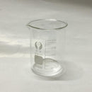 2x 250ml Borosilicate Glass Lab Chemistry Beaker Low Form Test Measuring New