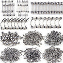85pcs Fashion Tongue Lip Belly Navel Ring Stainless Steel Piercing Body Jewel Gw