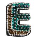 4PcsLot Letter Love Sew on Patches Rhinestone Applique Embroidery Beads DIY