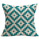 Cool Fresh Summer Style, Linen Burlap Decorative Throw Pillow Covers Set Of