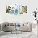 5pcs 5D DIY Full Drill Diamond Painting Lost Castle Embroidery Kits  Needlework