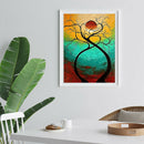 5D DIY Full Drill Diamond Painting Moon Tree Cross Stitch Embroidery Craft A