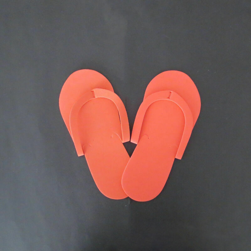 12 Pairs Universal Disposable Foam Pedicure Travel Slippers FlipFlops Foot Spa 2