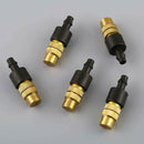 5x Copper Misting Nozzle Gardening Watering Garden Mist Nozzle Spray Sprinkler
