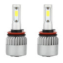 LED Headlights H11/H9/H8 LED Conversion Kits Bulbs 72W 6000K 7200LM COB Chip