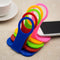 3X Foldable Cell Phone Charging Rack Holder Wall Charger Adapter Hanger Shelf M&