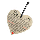 Wooden Plaque Signs Calenders for Family & Friends Birthday Anniversary D