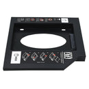 ABS 12.7mm Hard Drive Bay Caddy Sata To Sata Optical Tray Bracket for Laptop