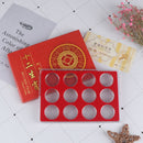 27mm Clear Round Plastic Commemorative Coin Capsule Container Holder  OZ