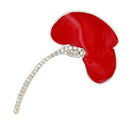 Fashion Poppy Brooches Costume Lapel Pin Broches Pin Women Jewelry Accessory