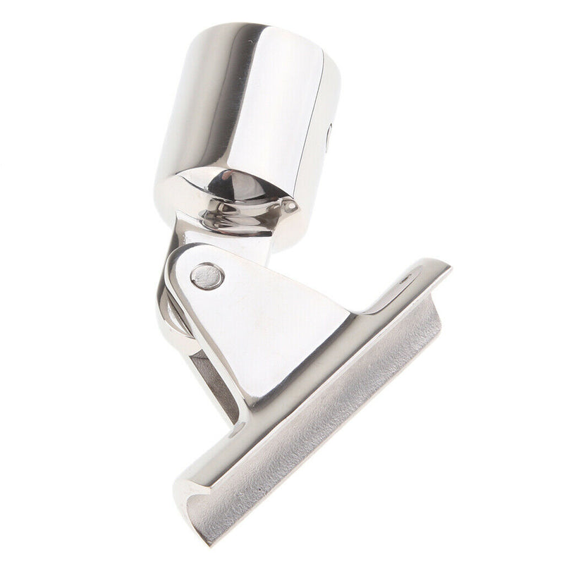7/8" Boat Bimini Top Cap Eye End Deck Hinge 316 Stainless Steel Heavy Duty