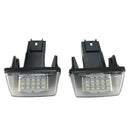 2PCS LED License Number Plate Light for Peugeot 206 307 C3-C6 Xsara OZ