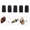 5 Pcs Cello Endpin Tip Protector Rubber Cello tail pin case Tip Cap Protect