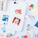 46pcs cute cartoon summer animals DIY Diary Craft Stickers Scrapbooking decor BX
