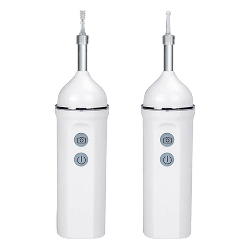 WiFi Wireless Visual Earpick HD Earwax Clean Tool Cleaning Scoop 5.3mm White