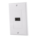 2pcs HDMI Distribution & Organization Wall Plates, Single Gang HDMI 4K