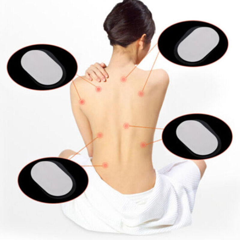 10x Replacement Pads for Massagers/Tens Units Electrode Pads Silicone + Gel 3c