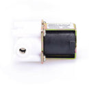 DC 24V Solenoid Valve Magnetic N/C Water Air Inlet Flow Switch N/C 1/4" MO FT