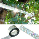 Bird Scare Tape Audible Repellent Pigeons Fox Repeller Ribbon Deterrent Tap W4E6