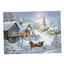 Dimensions Crafts Stamped Cross Stitch Kits 11 Count Aida Cloth - Winter